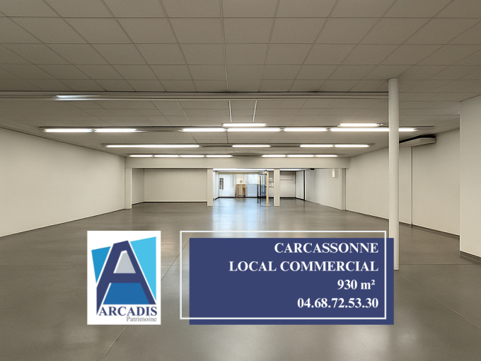 Location Immobilier Professionnel Local commercial Carcassonne (11000)